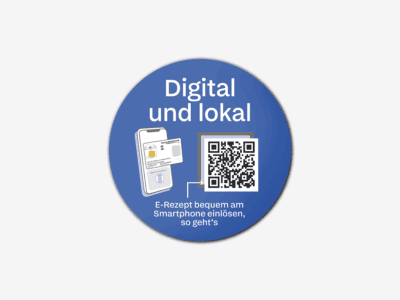 Aufkleber CardLink, blau
Format: rund (9,5 x 9,5 cm) - mein.apotheken.de